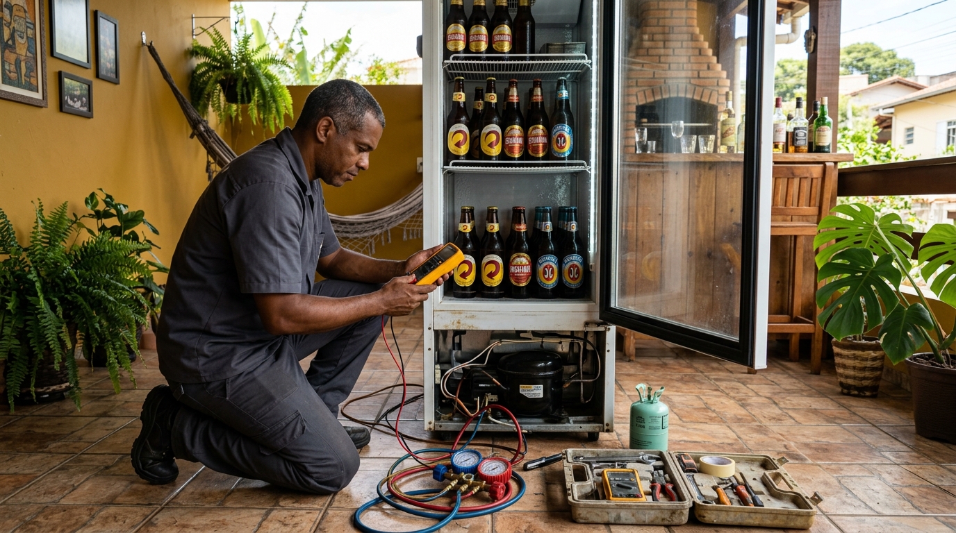 Conserto de Cervejeira em Taubaté-SP