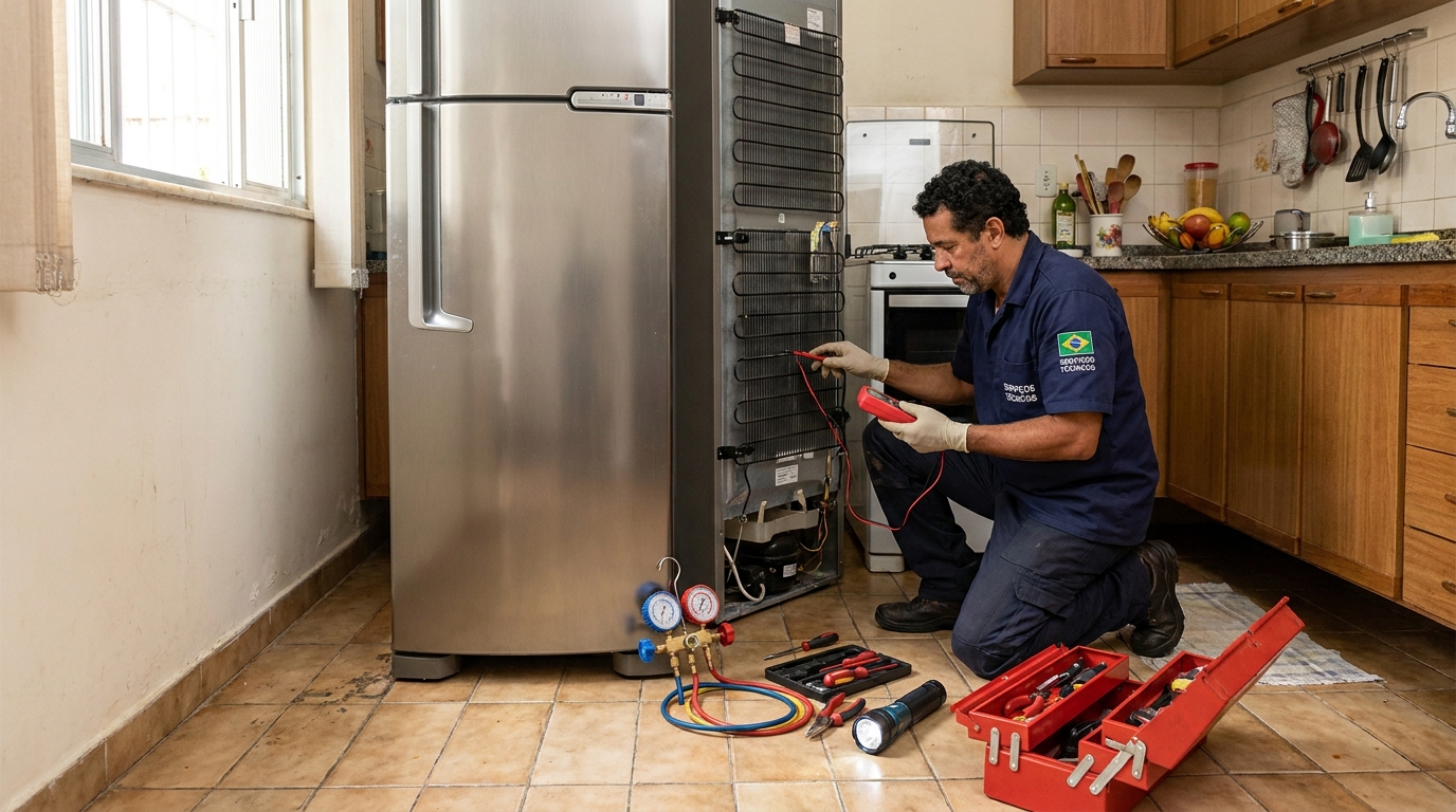 Manutenção na refrigeração em Taubaté-SP